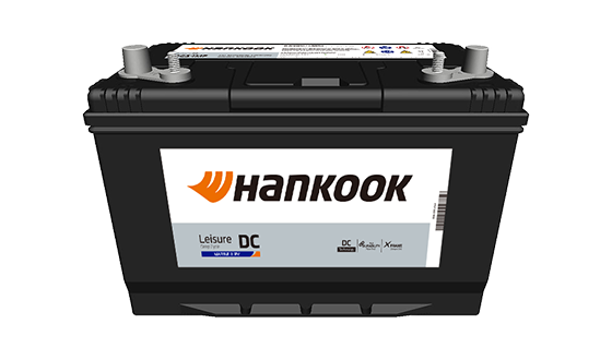 Campers & Boats Hankook DC27 90Ah Deep Cycle Leisure Battery for Caravans 302 x 172 x 220 4 Year Warranty 
