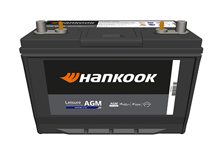 Hankook AtlasBX – Leisure Battery, Dual Purpose AGM Battery, Marine and RV Battery